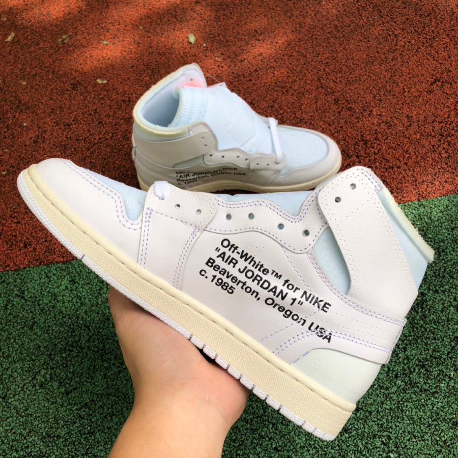 JORDAN 1 RETRO HIGH x OFF-WHITE WHITE