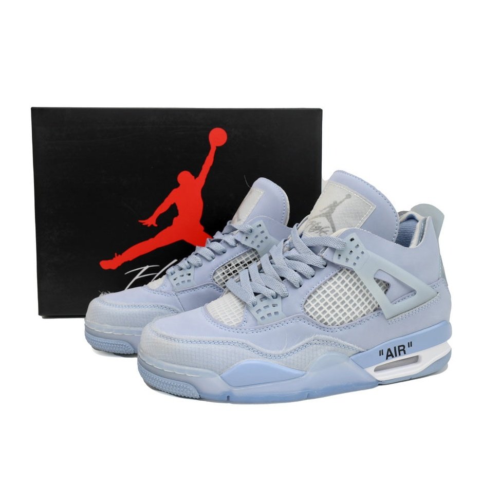 JORDAN 4 x OFF-WHITE ARCTIC