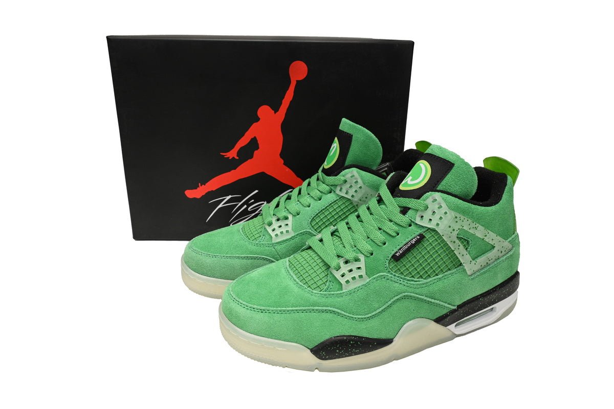 Air Jordan 4 Retro Emerald Green Black