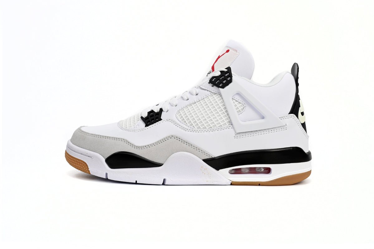 Air Jordan 4 White Black