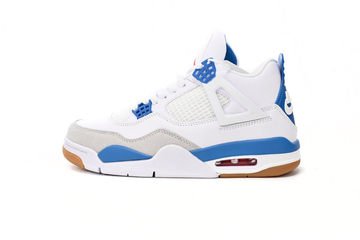 Air Jordan 4 White Blue