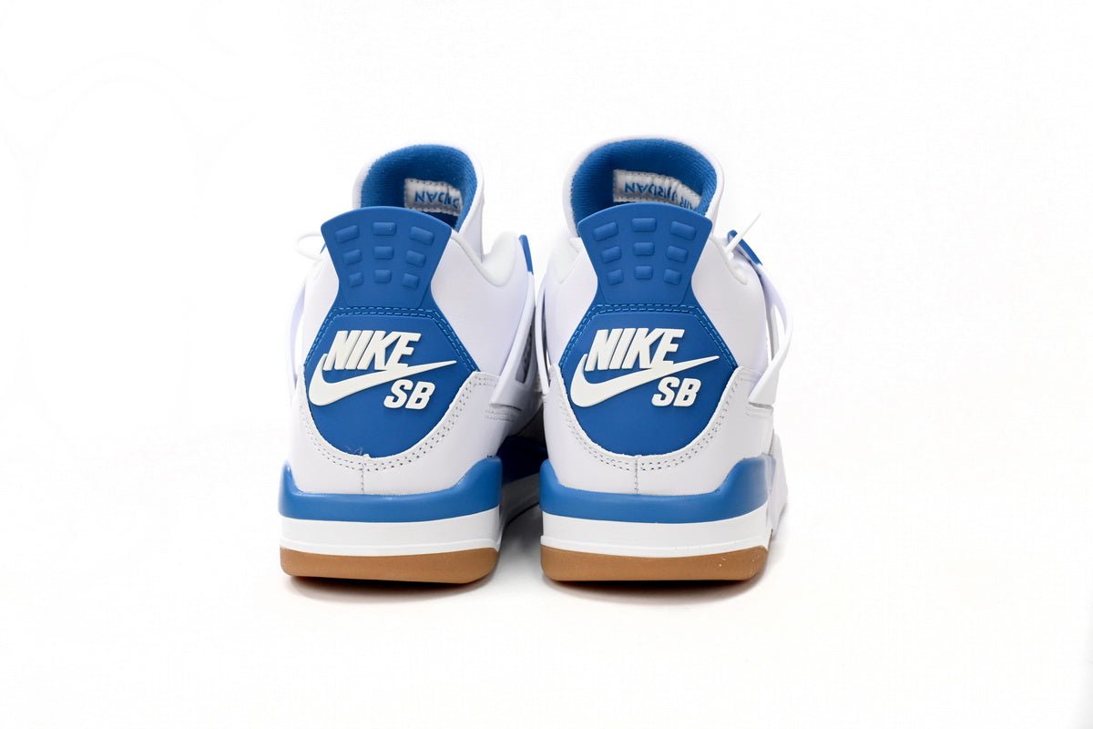 Air Jordan 4 White Blue