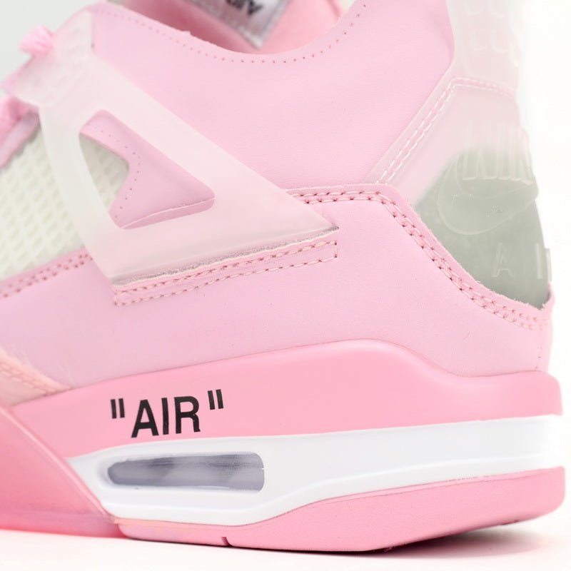 JORDAN 4 x OFF-WHITE ROSE PEACH