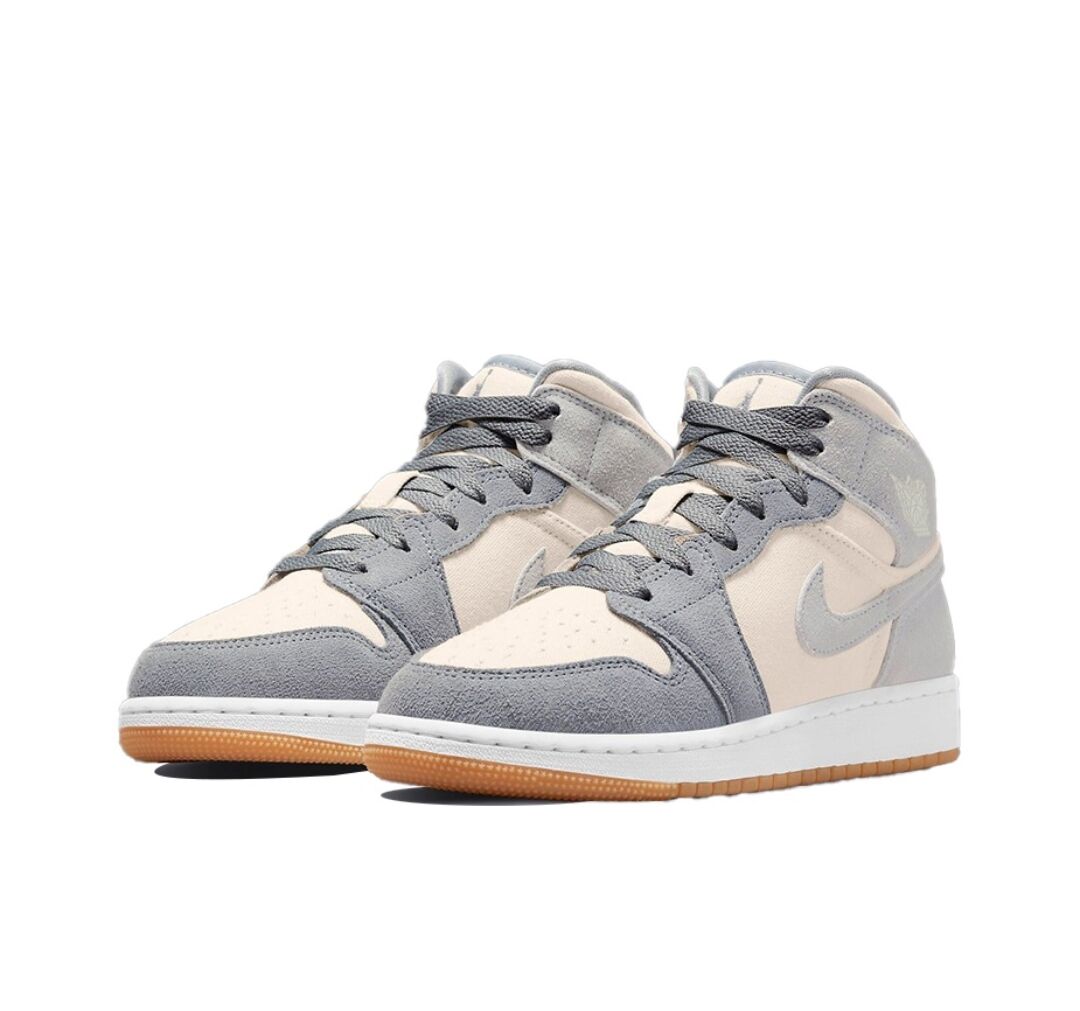 JORDAN 1 MID SE x COCONUT MILK PARTICLE GREY