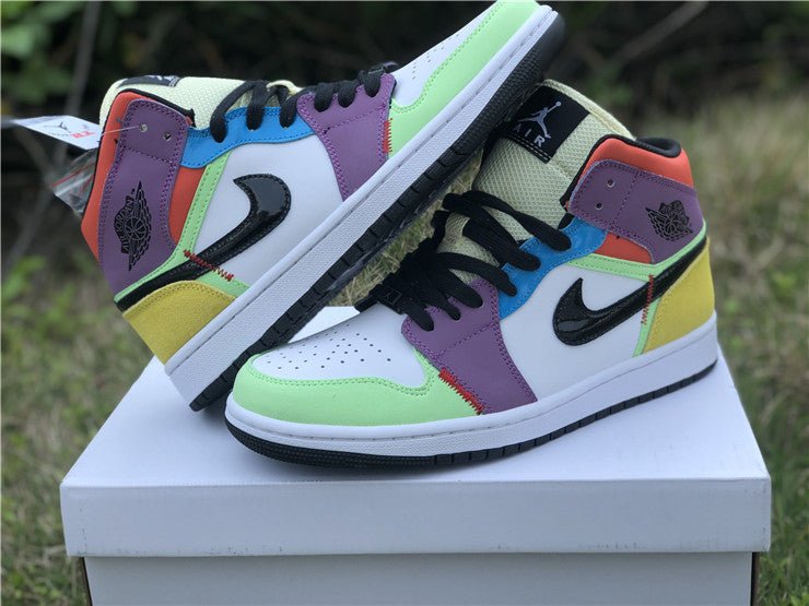 JORDAN 1 MID SE x MULTI-COLOR