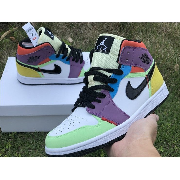 JORDAN 1 MID SE x MULTI-COLOR