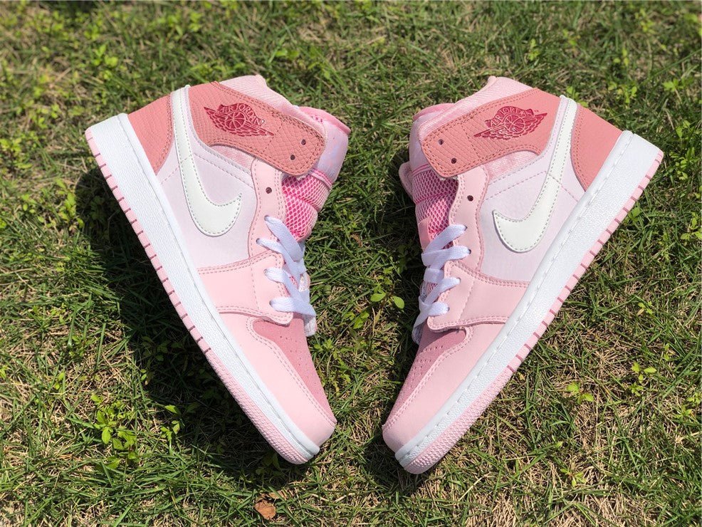 JORDAN 1 MID x DIGITAL PINK