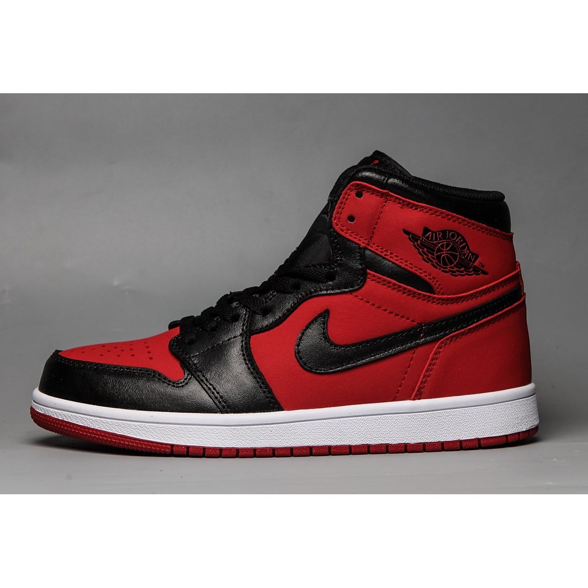 JORDAN 1 MID x GYM RED BLACK