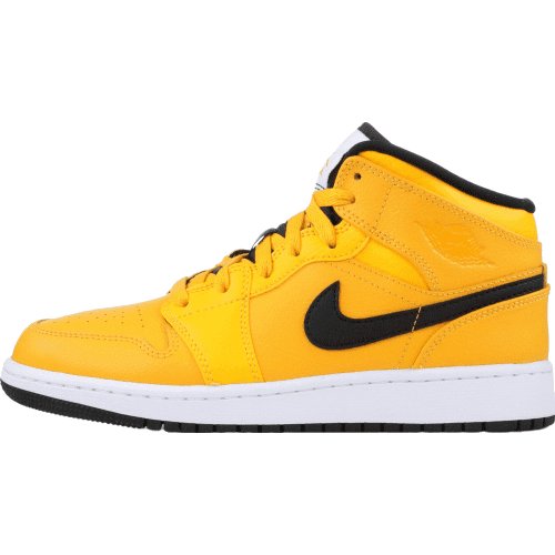 JORDAN 1 MID x UNIVERSITY GOLD BLACK