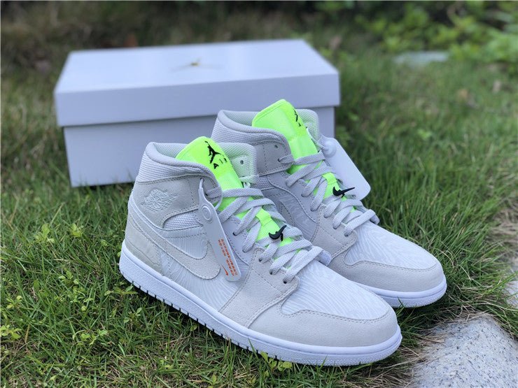 JORDAN 1 MID x VAST GREY GHOST GREEN