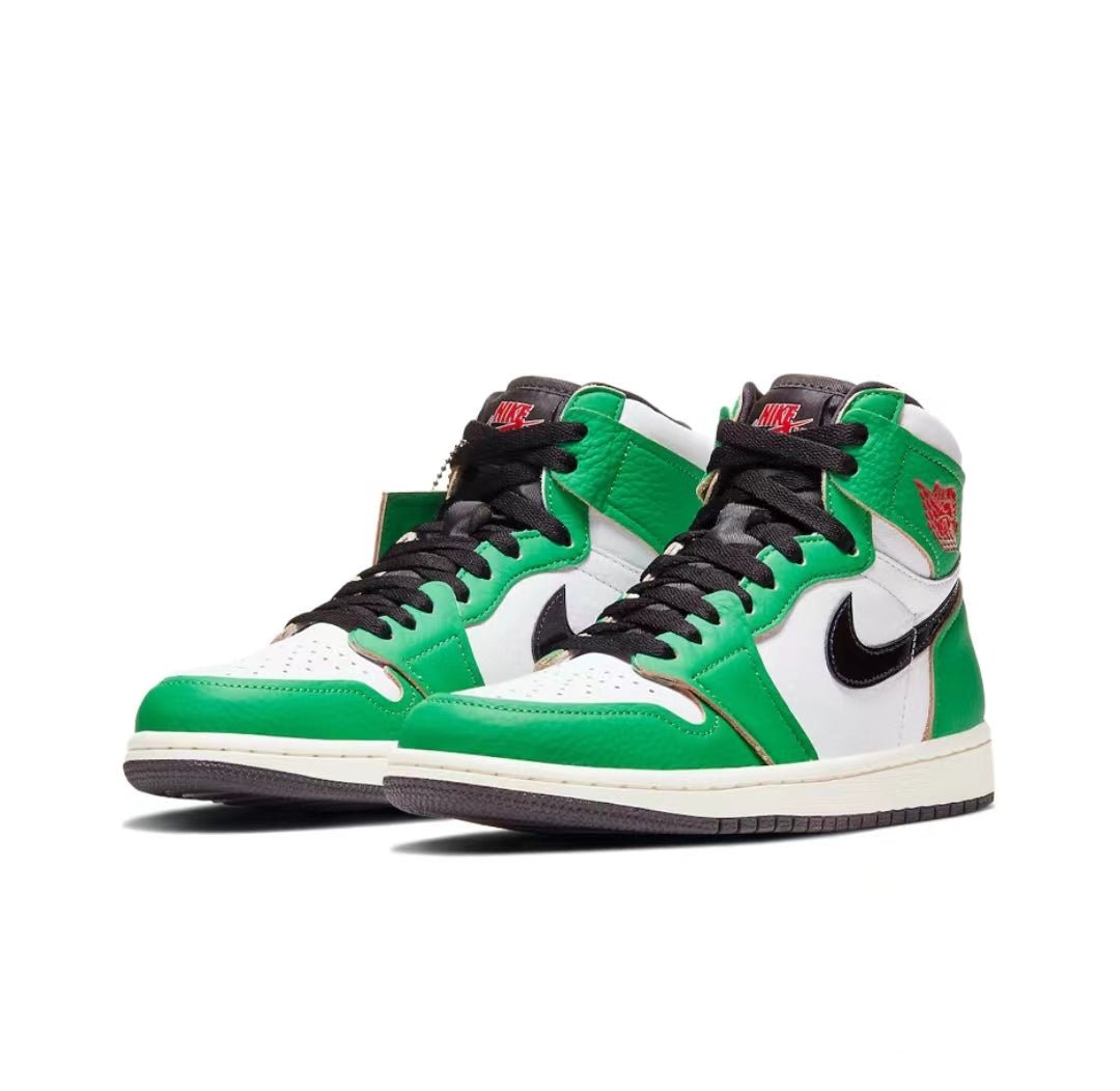 JORDAN 1 RETRO HIGH x LUCKY GREEN