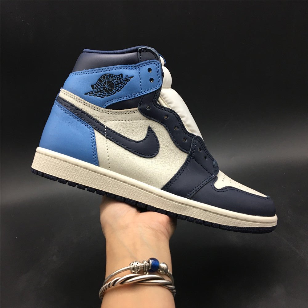 JORDAN 1 RETRO HIGH x OBSIDIAN UNC