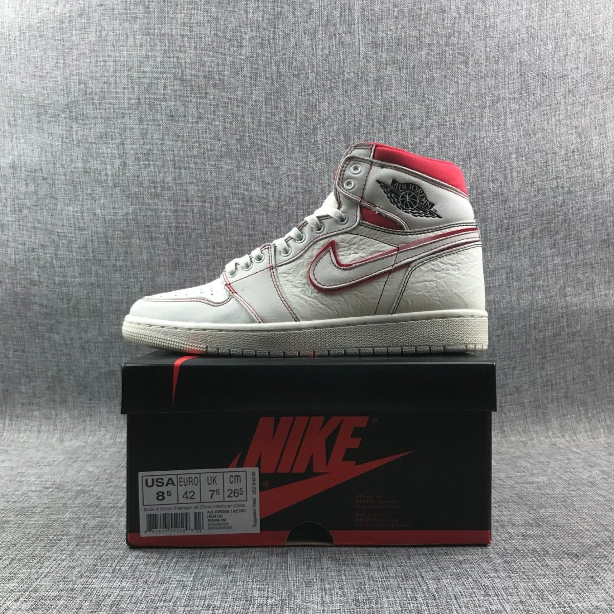 JORDAN 1 RETRO HIGH x PHANTOM GYM RED