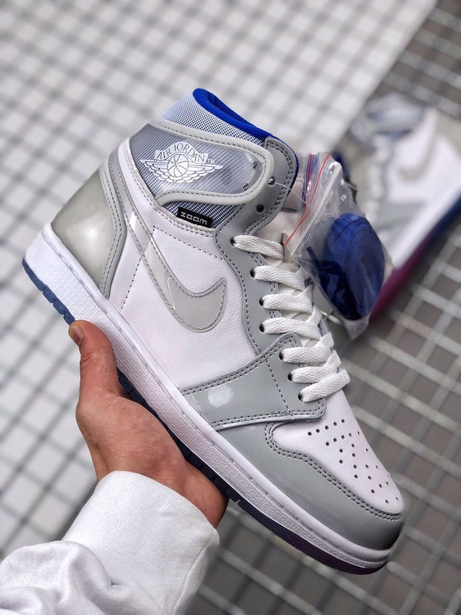 JORDAN 1 RETRO HIGH x ZOOM WHITE RACER BLUE