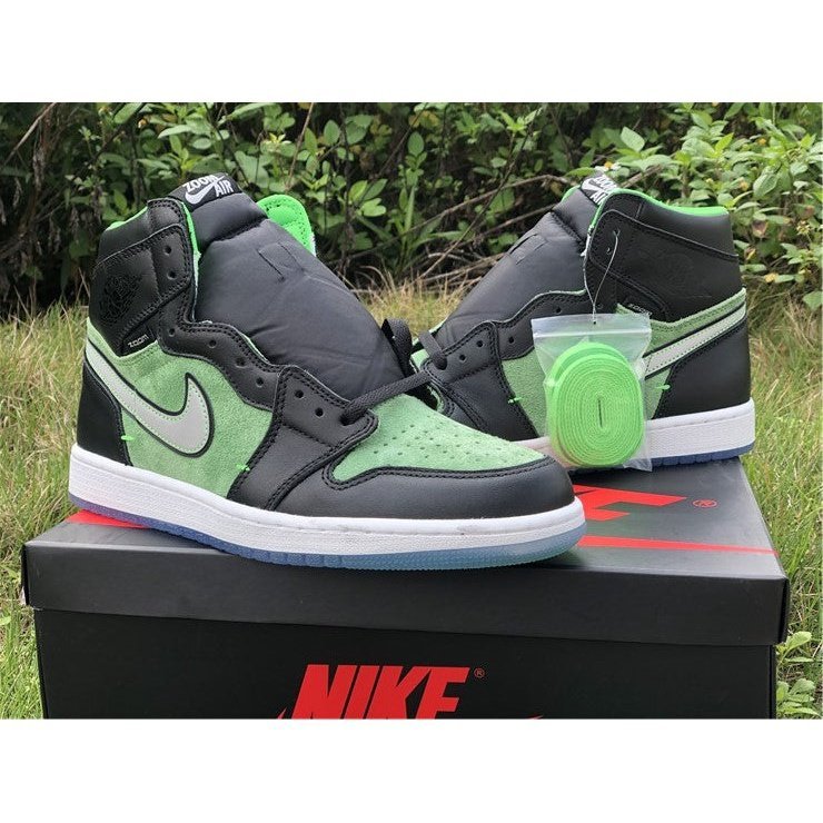 JORDAN 1 RETRO HIGH x ZOOM ZEN GREEN