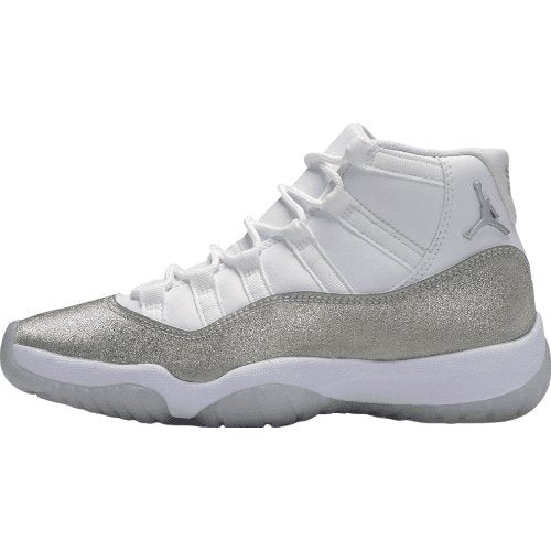 JORDAN 11 RETRO x WHITE METALLIC SILVER