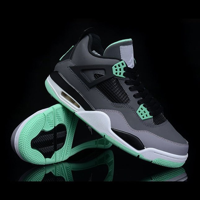 JORDAN 4 x GREEN GLOW