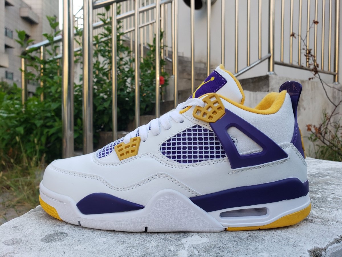 JORDAN 4 x LAKERS HOME