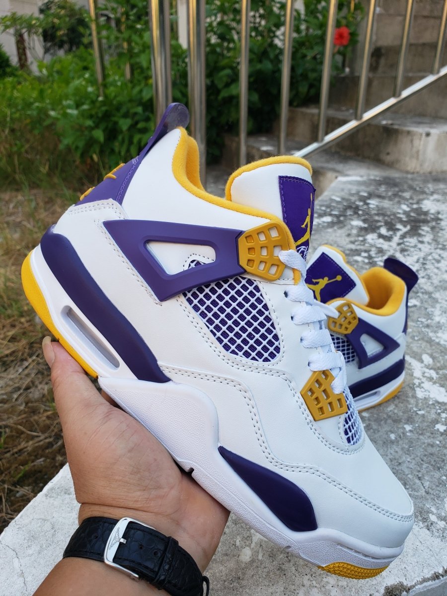 JORDAN 4 x LAKERS HOME