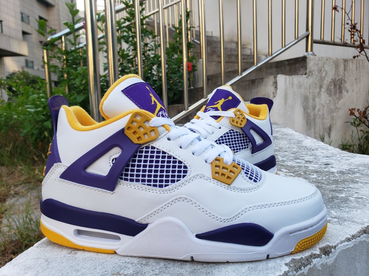 JORDAN 4 x LAKERS HOME