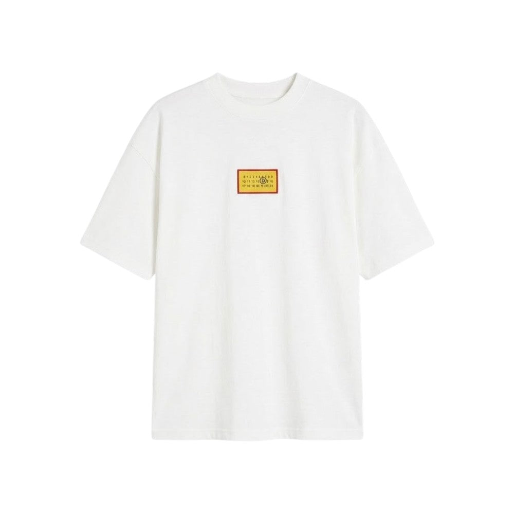 MM6 메종 마르지엘라 로고 페치 티셔츠(2color) ⚡국내배송📦
