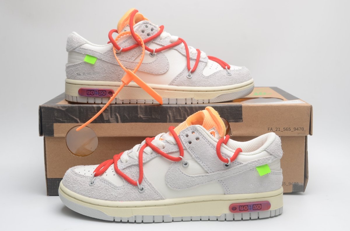 NIKE DUNK x OFF-WHITE LOT 40