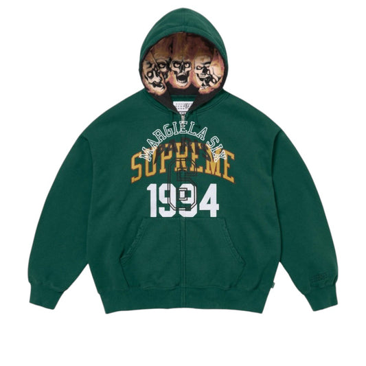 슈프림 x MM6 메종 마르지엘라 집업 후드 스웨트셔츠(3color)